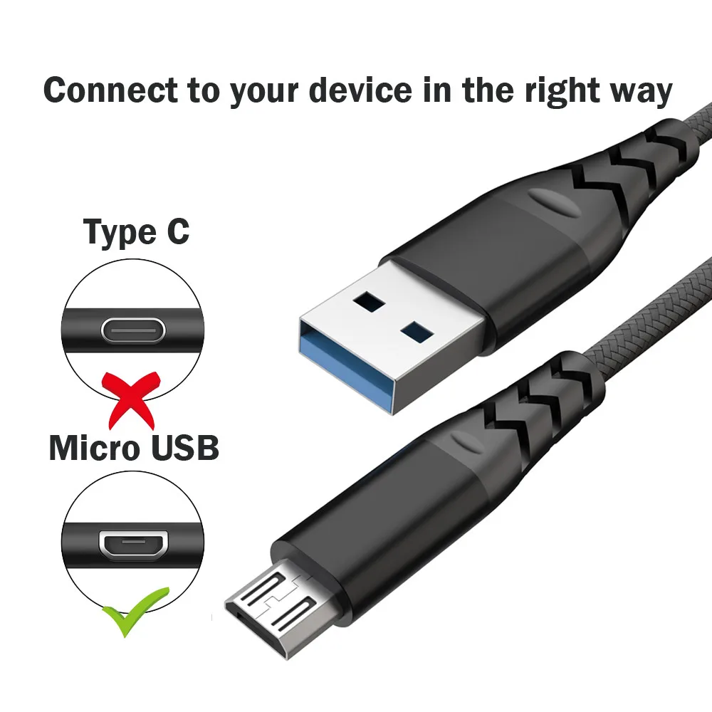 Micro USB рыбий хвост Плетеный прочный кабель для быстрой зарядки данных для huawei P6 P7 P8 P8lite другие Micro USB устройства