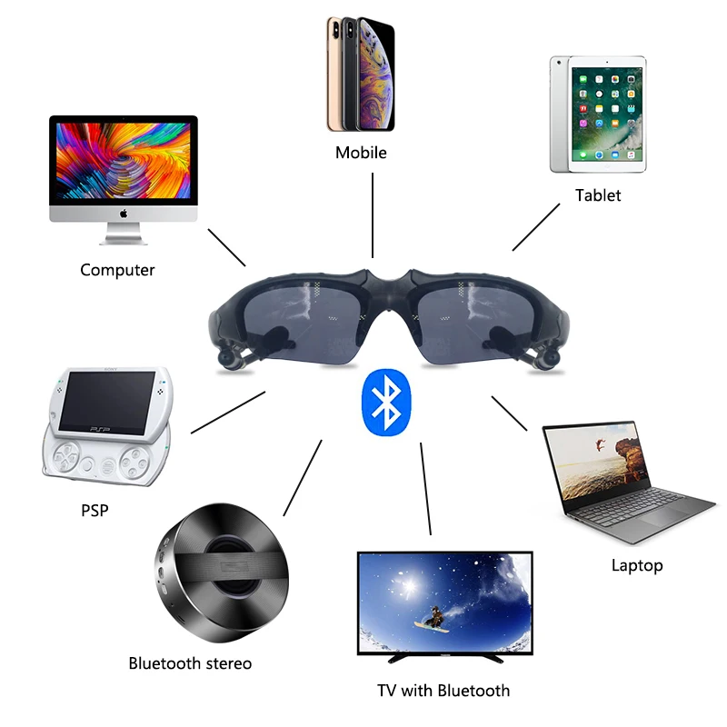 Bluetooth солнцезащитные очки уличные умные очки солнечные очки с Bluetooth беспроводная гарнитура Спорт с микрофоном для смартфонов