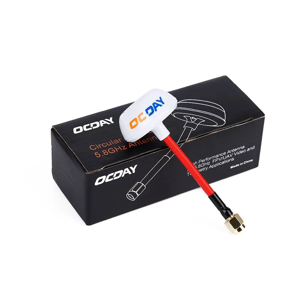 

OCDAY Circular Polarized 5.8GHz Antenna RP-SMA (Inner Hole) for Mini Quad ZMR250 Exquisitely Designed Durable Gorgeous