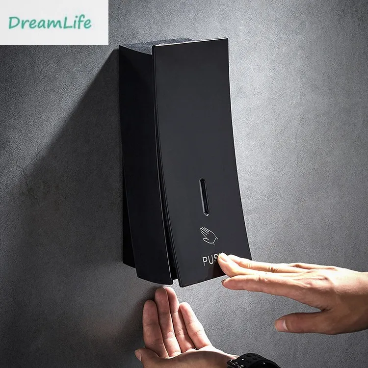 

Punch-free Liquid Soap Dispenser Wall-mounted 450 ml Plastic Bath Bottle Hotel Press Hand Sanitizer Bottle Shower Gel Dispenser