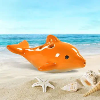

Ocarina flute ceramic musical instrument 6 hole Ocarinas dolphin-shaped Ocarina