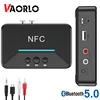 VAORLO NFC Bluetooth 5.0 EDR Recevier Wireless Audio Adapter With RCA 3.5MM AUX Jack Stereo Music Receiver For Headphone PC Car ► Photo 1/6