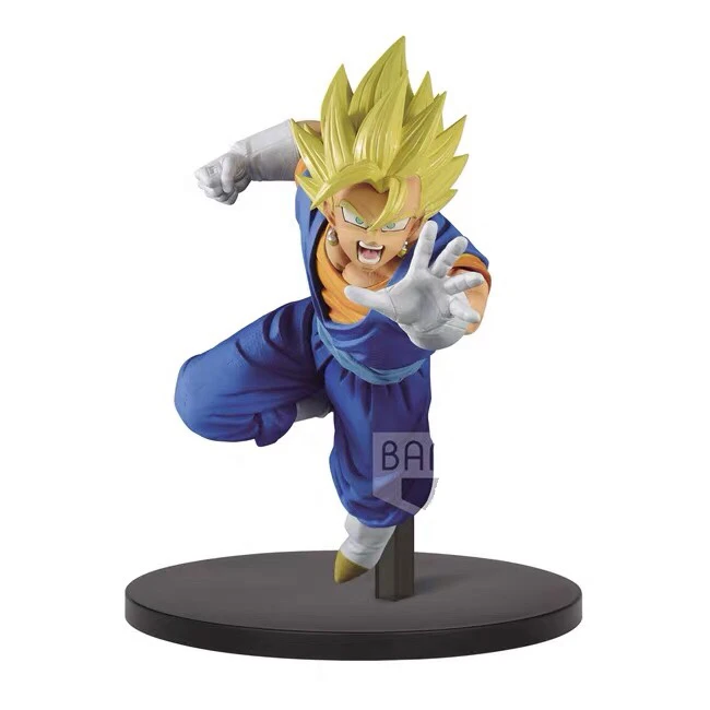 В наличии оригинал Banpresto DragonballZ рисунок Супер Saiyajin Vegetto из ПВХ фигурка модель