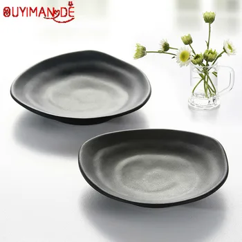 

Set of 4, Seasoning Sauce Dish Snack Dish Seasoning Small Plates For Tomato Sauce Salt Vinegar Spices and Anti-shock Tableware