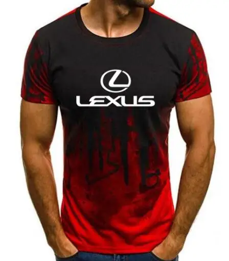 2019 Lexus футболка Летняя мода новейшие мужские Забавные футболки Тойота топы с