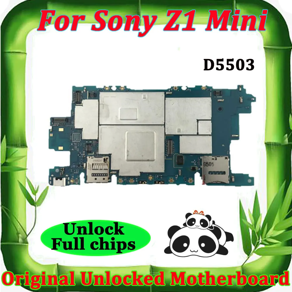 Разблокированная материнская плата для sony Ericsson Xperia Z1 Mini D5503, материнская плата с полным чипом, ОС Android, материнская плата, материнская плата