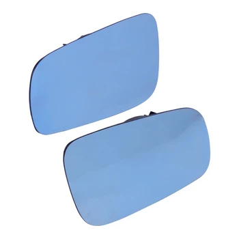 

CITALL 2pcs Car Blue Side Mirror Glass Rearview Heated fit for VW Jetta Golf MK4 Passat 1999 2000 2001 2002 2003 2004