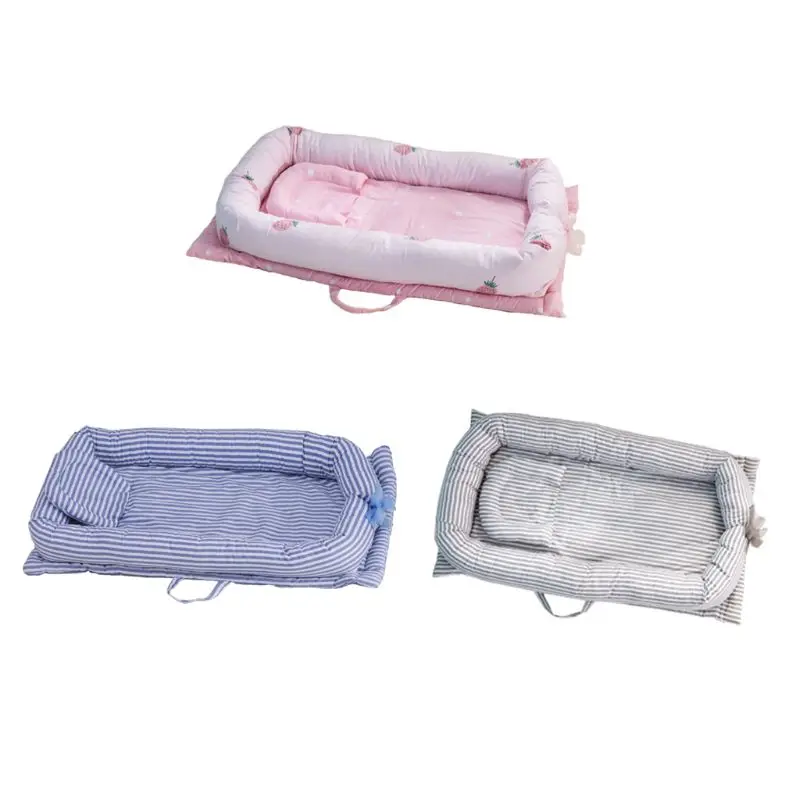 

Infant Nest Bed Crib Newborn Crib Travel Bed Newborn Bumper Baby Kid Cradle NEW