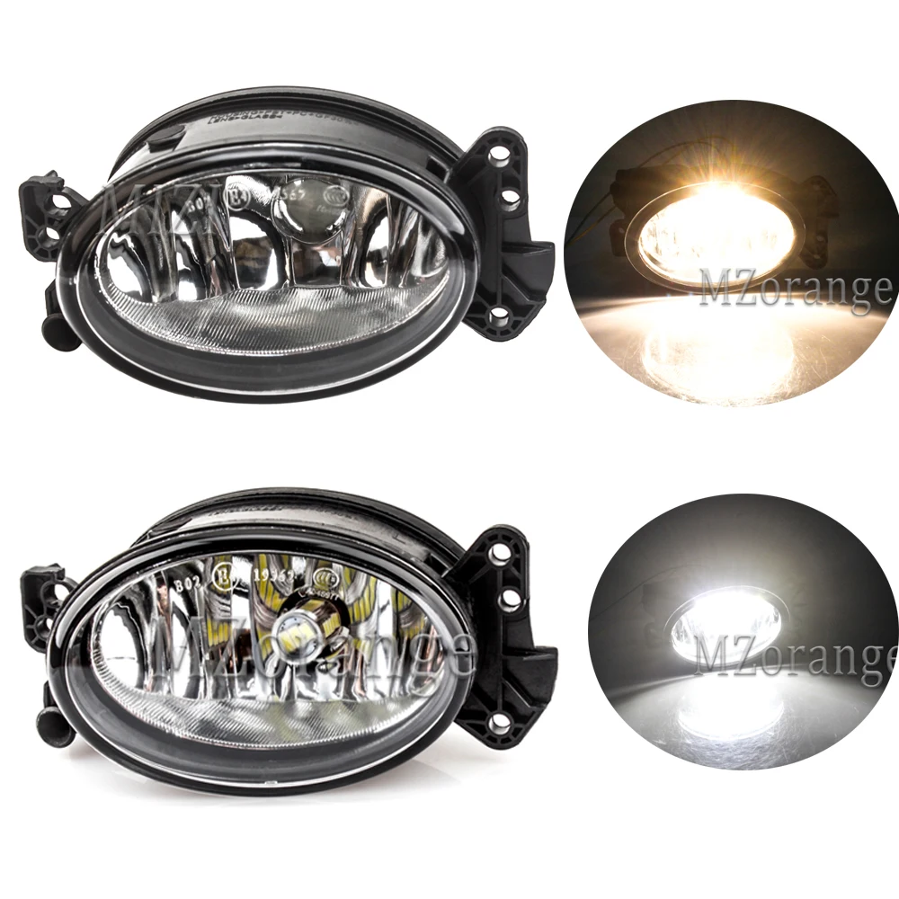 MZORANGE Противотуманные фары в сборе для Mercedes Benz W204 C230 C300 C350 W211 E320 E350 W164 передние