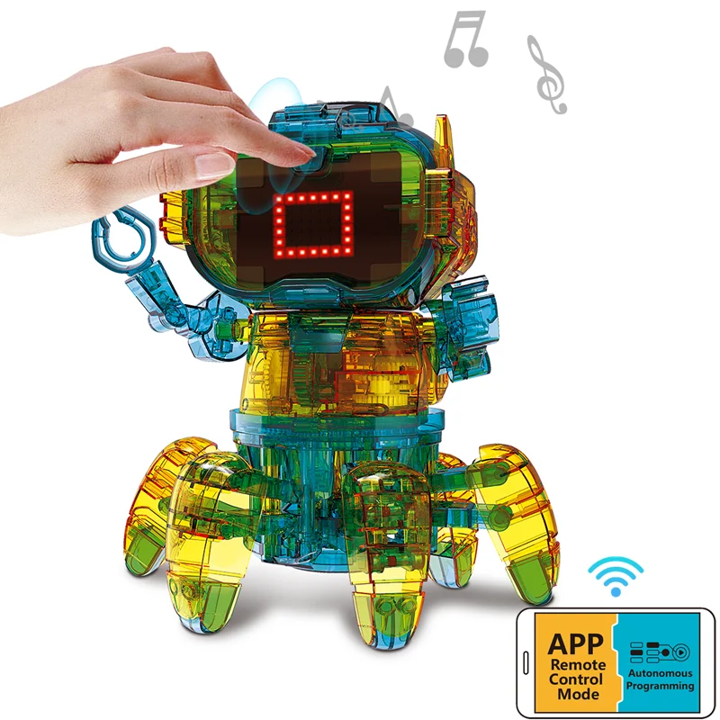 

Remote Control Intelligent robot toy smart Programable 2.4G Wireless RC Toy Talking Robot animals model Christmas gift for kids