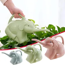 Regadera creativa de elefante para el hogar, regadera de boca larga para plantas de jardinería, alimentador de agua y flores, envío directo