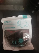 Mascarilla facial higiénica para adultos, máscara KN95 ffp2reutilizable de 5 capas FPP2, CE FFP2 FFP3, color negro