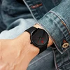 reloj hombre Watches Mens 2023 Minimalist Men's Fashion Ultra-thin Watch Simple Men Business Quartz Wristwatch relogio masculino 5
