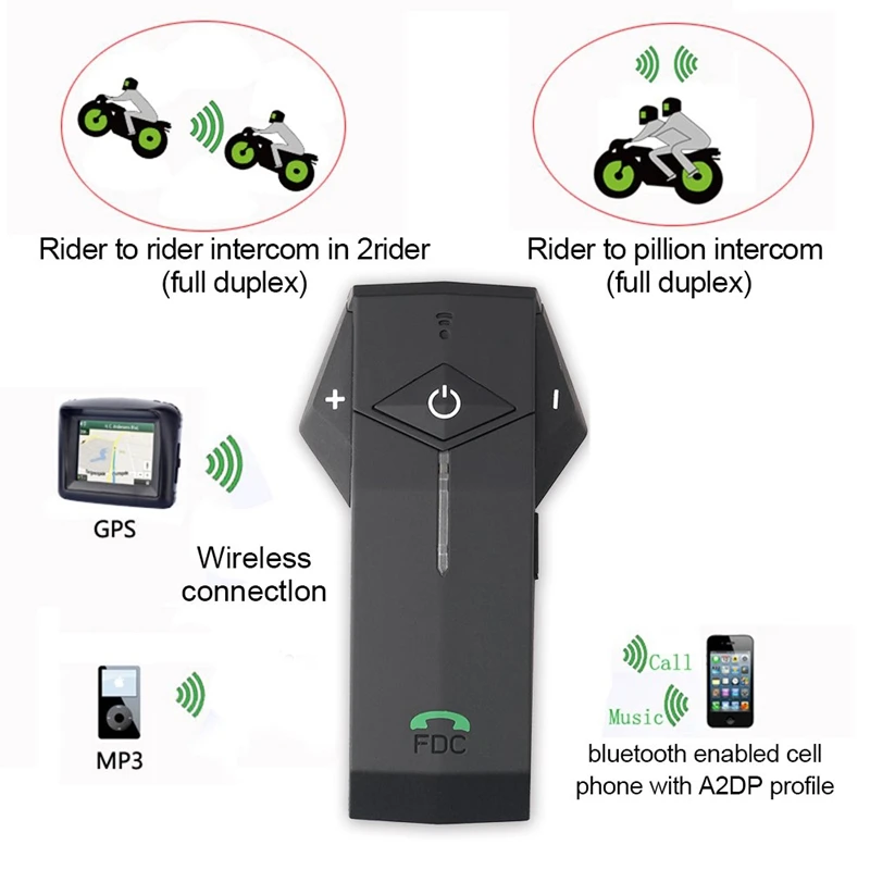 FreedConn мотоциклетная система связи Freedconn Colo-Rc шлем дистанционное управление Bluetooth гарнитура переговорные Nfc/Fm/1000 M