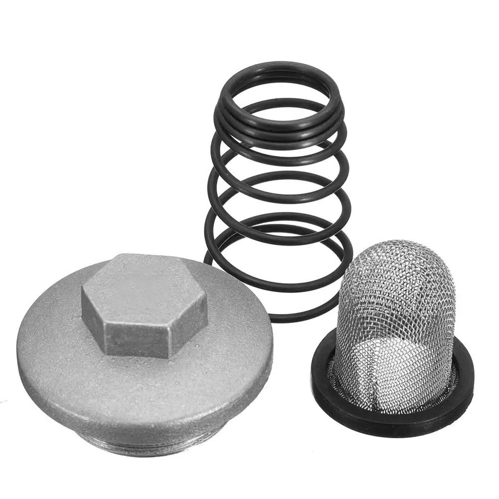 Motorcycle Scooter Oil Drain Screw Spring Filter Engine Accessory for DY6125-150 Motorcyle Accessories