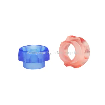 

Wotofo Flow Pro/Vandyvape Kylin Mini drip tip Replacement Wide bore Knurled Acrylic Goon 528 drip tip