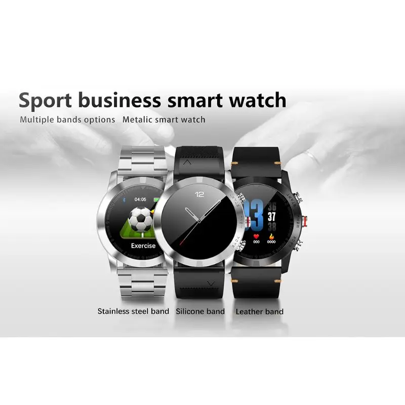 S10 1.3 Inch Touch Screen Smart Watch IP68 Waterproof Heart Rate Blood Pressure Monitor Fitness Tracker Sports Wristband