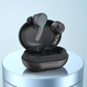 

Wireless Earphone Bluetooth 5.0 with Mic Long Standby Headset Touch Control Wireless Headphone with Charging Case