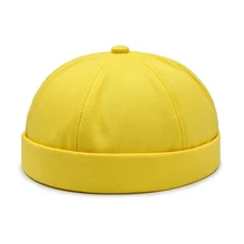 Шапочка для мужчин и женщин ретро без полей Регулируемая Кепка с черепом хип-хоп шляпа-Кепка с черепом Спорт на открытом воздухе Велоспорт Женская Мужская спортивная одежда