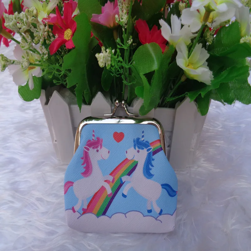 Различные стили креативные сладости портмоне Kawaii животные Единорог цветочные мини-кошельки для мелочи детские подарки - Цвет: I