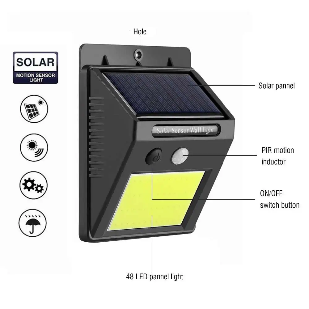 48-cob-led-solar-power-light-human-infrared