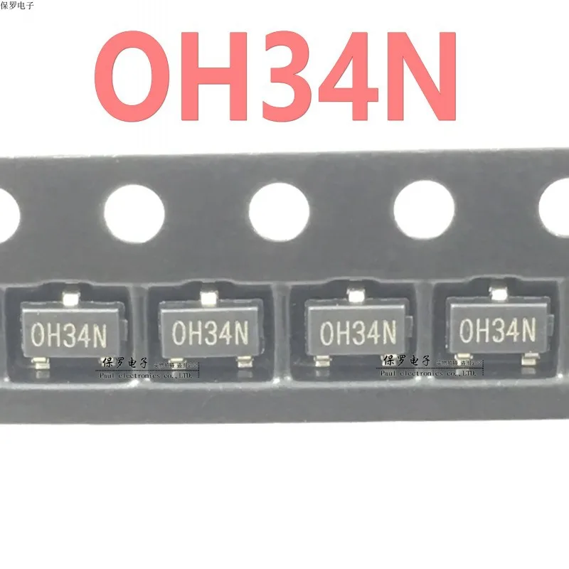 10pcs 100%  ǰ OH34 SOT-23 ܱ Ȧ ġ  S- δ Ȧ   ouzao   