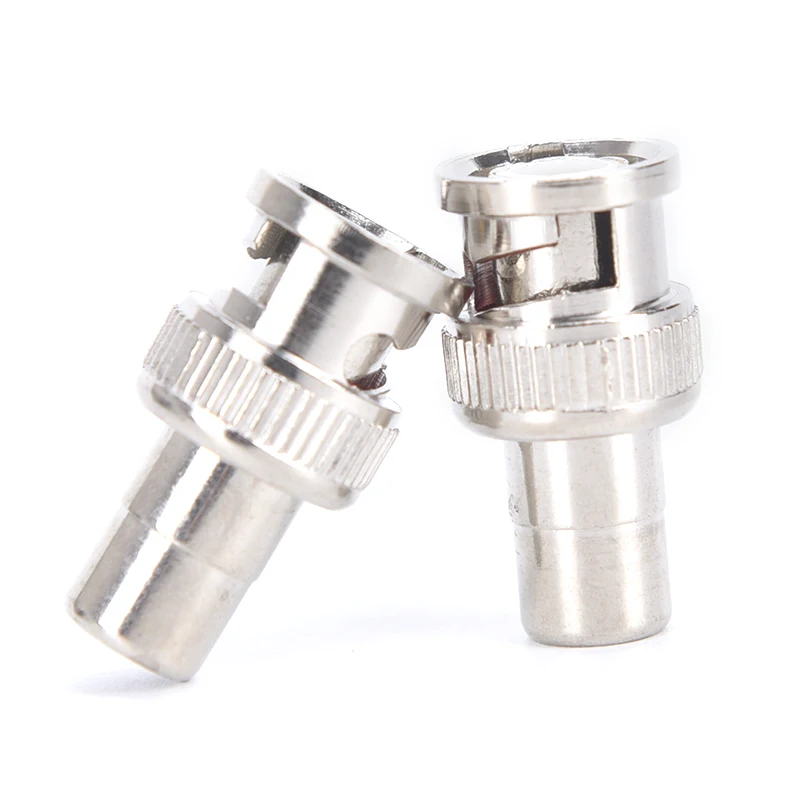 Connector Adapter 5pcs BNC Male to AV RCA Female Coax Coaxial for CCTV Camera