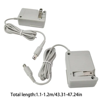 

AC 100-240V Travel Wall Plug Charger Adapter Power Supply for -Nintendo DSL DS Lite NDSL 2DS 3DS