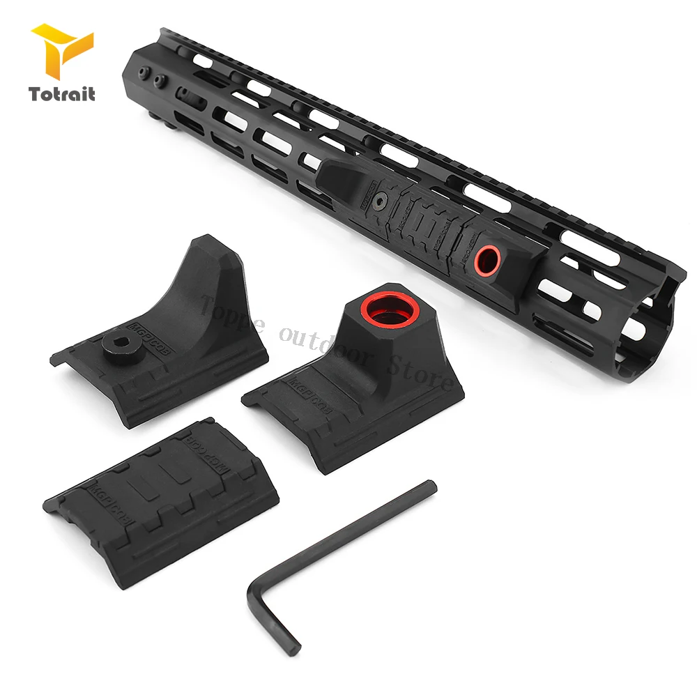 TOtrait MLOK ручная остановка для M LOK система крепления подходит Lok Free Float Handguard EMag Pul
