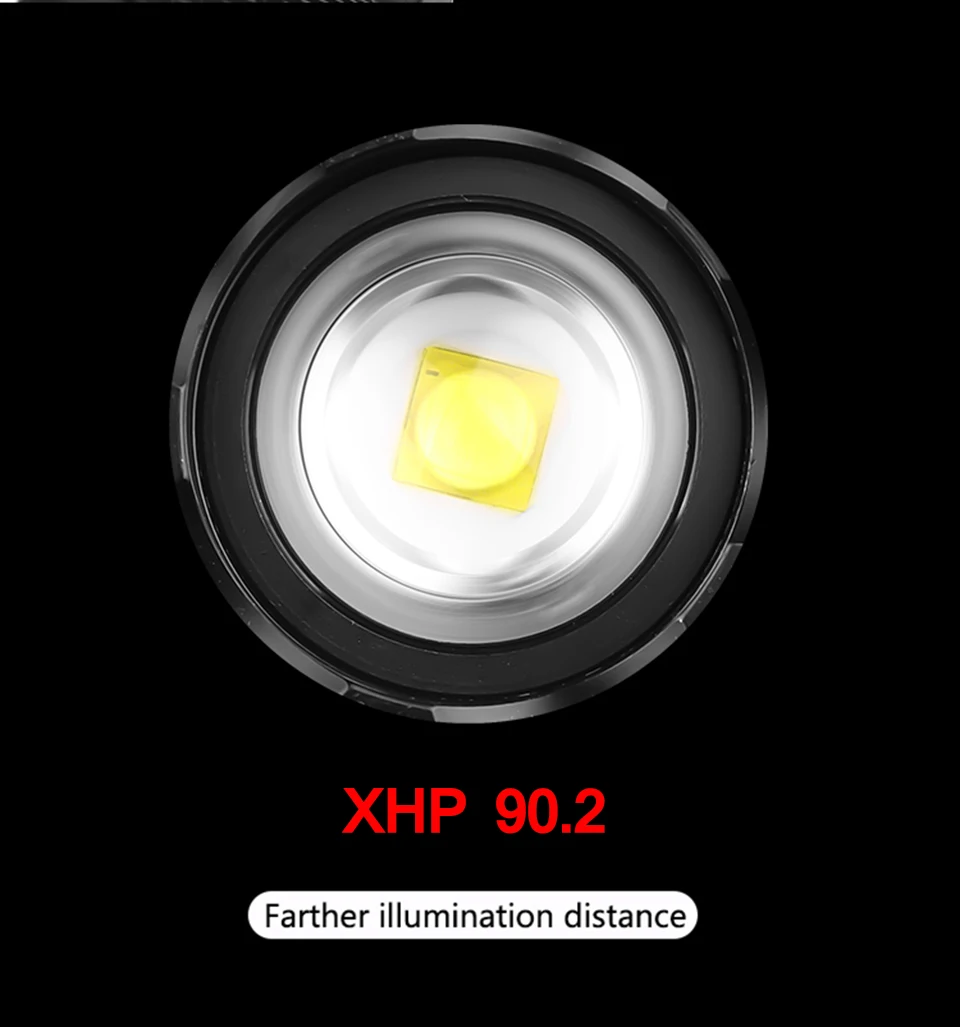 xhp70 cabeça lâmpada zoom farol à prova