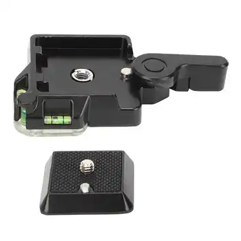 

Aluminum Alloy Universal Quick Release Plate Clamp Mount with 1/4 3/8 Screws for Camera Tripod Ballhead for SLR Camera