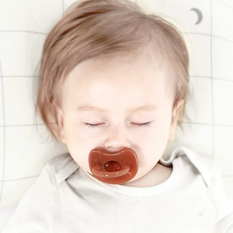 latex pacifier for breastfed baby