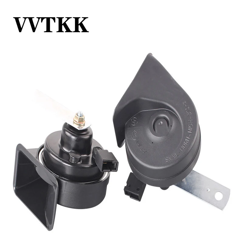 

2019 Germany for Toyota Car Multi-tone & Claxon Horns Snail for Lexus Subaru 12V 110db Ultra-long Life High Decibel Black CCC