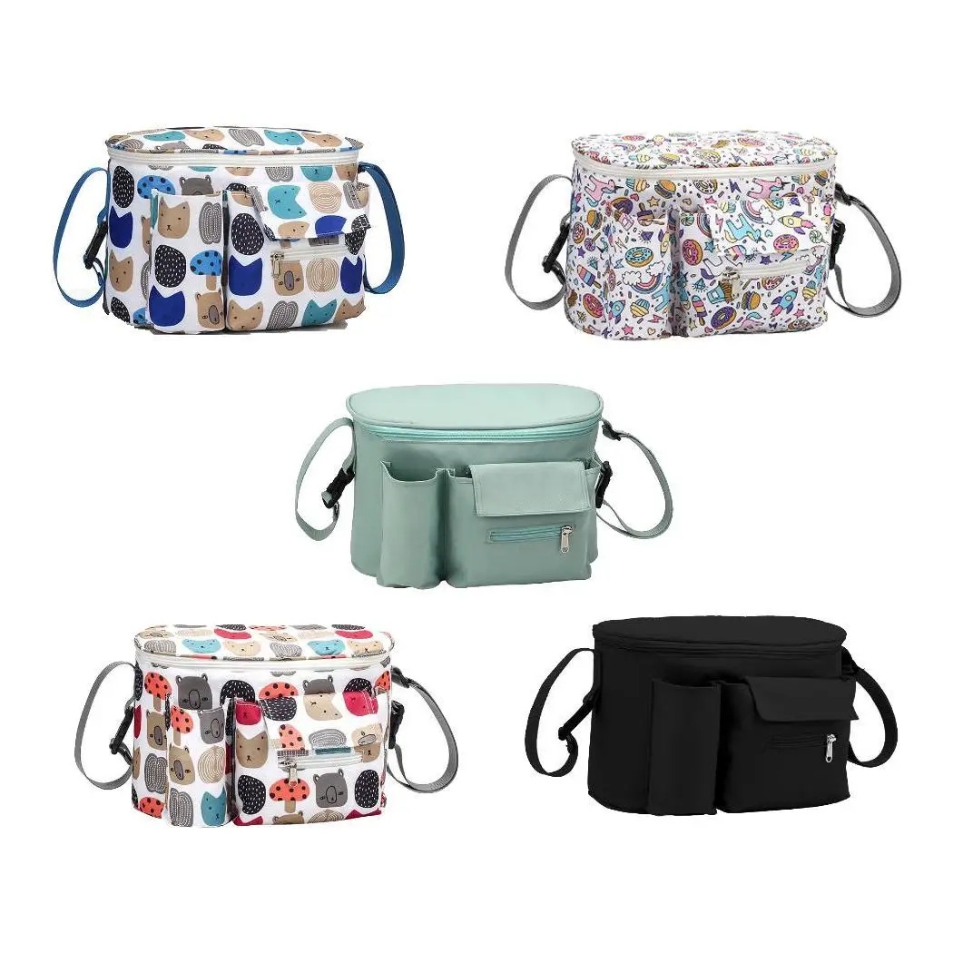 

Baby Stroller Bags Large Capacity Maternity Diaper Nursing Hanging Outdoor Organizer