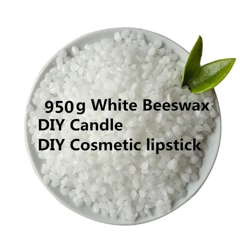 950g White Beeswax For Candle Soap Making Diy Scented Raw
