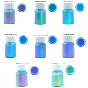 

Mirror Chameleons Pigment Pearlescent Epoxy Resin Glitter Magic Discolored Powder Resin Colorant Jewelry Making Tools