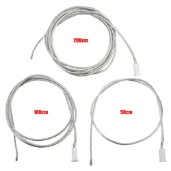 12V 10-50W Lamp Base Lamp Socket G4 Lamp Holder Connector 50/100/200cm White/Black Ceramic LED Halogen Bulb Lighting Accessories