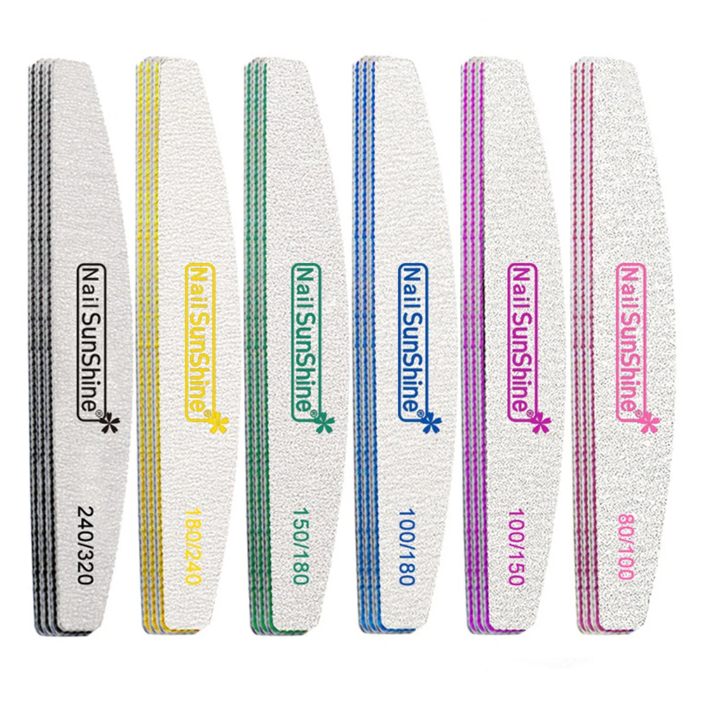 

Nail Files Sanding Buffer Washable Double Sided Pedicure Manicure Professional Nail Care Beauty Tools 80/100/150/180/240/320