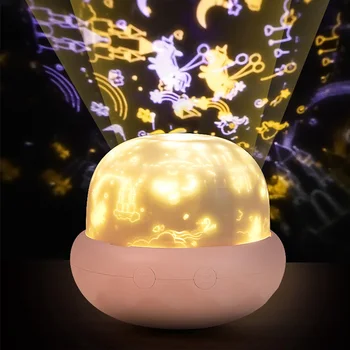 

Starry star projector Night Light LED Lam Colorful Flashing Star Kids Baby Gift For Birthday Christmas Children's Bedroom