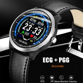 

ECG Monitor Oximetro Smart Watch Blood Pressure Band Bracelet Smarthwatch Fitness Tracker Activity Wrist Pedometer Intelligent