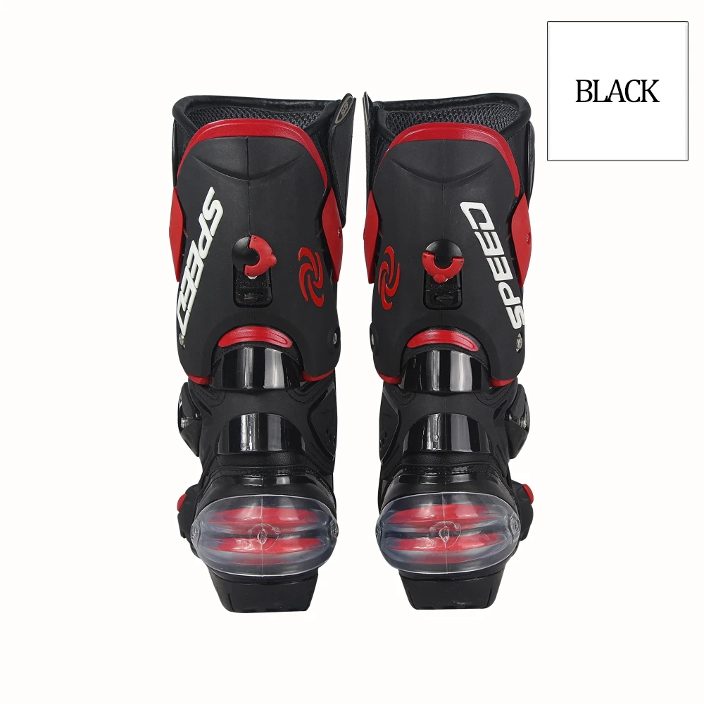 PRO BIKER SPEED Motorcycle Boots Men Woman Motocross Off-Road Motorbike Rider Racing Shoes Moto Riding Protective Boots B1001 motorcycle shoes motorcycle rain boots motorcycle boots safety shoes mens shoes