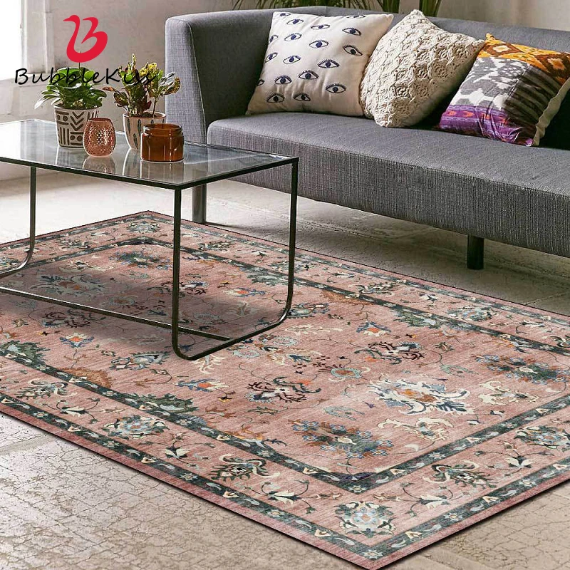 Bubble Kiss Tappeto In Stile Americano Stampa Etnica Moda Tappeti Rosa Soggiorno Decorazioni Per La Casa Tappeto Porta Camera Da Letto Tappetino Vendi
