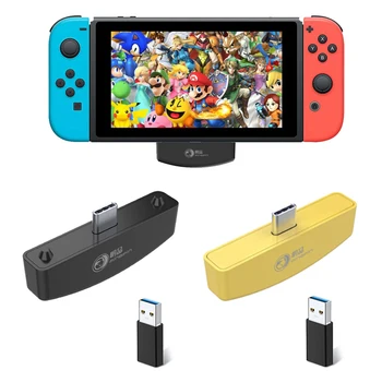 

TWISTER.CK Bluetooth Headset Converter for A1 Switch Lite PS4 PS3 PC Audio Portable Bluetooth Receiver With Microphone