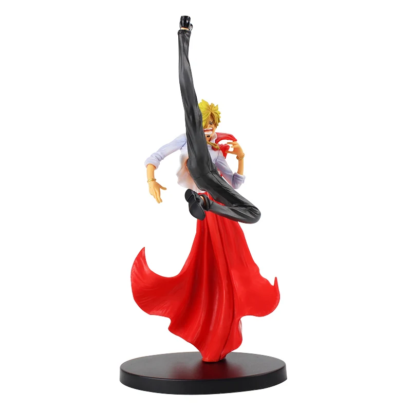 Одна деталь фигурка Санджи игрушка король художника Vinsmoke Sanji 9,8 дюймов 25 см Коллекционная модель куклы подарок на Рождество