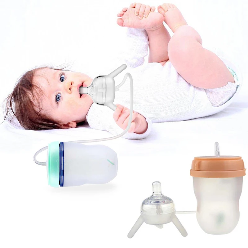baby bottle with straw