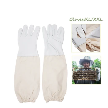 

1 Pair Anti-bee Beekeeping Gloves Protective Beehive Bee Breathable Apiculture Beekeeper Suit For Home Garden For Beekeeper