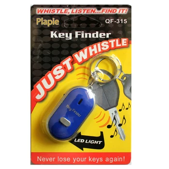 

Mini Whistle Key Finder Flashing Beeping Remote Lost Kids Key Finder Locator Keyring Child Alarm Reminder Drop Shipping