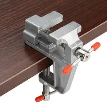 

Hot Sales Bench Vise Exquisite Hard Aluminium Alloy Multipurpose Clamp-on Table Vise for Garage