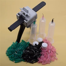 30 мл УФ клеи шприц ручной пистолет для клея 30cc клеевые шприцы для дозаторов ствол 16 г 18 г 20 г изогнутые конические дозирующие наконечники иглы