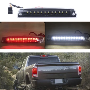 

Bevinsee LED 3rd Brake Light Lamp Kit For Dodge Ram 1500 2500 3500 1994-2001 #55077263AA Smoke Lens ABS Plastic